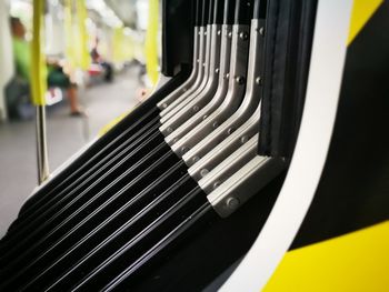 Close-up of row