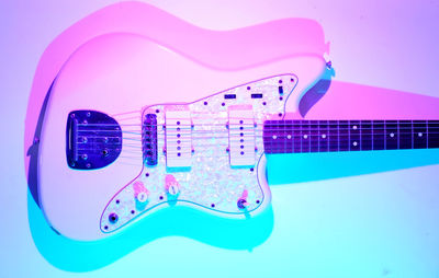 High angle view of coin-operated binoculars against swimming pool