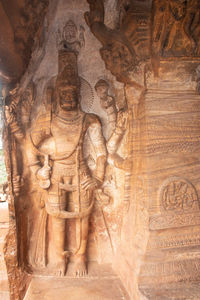 View of buddha statue