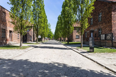 Auschwitz-birkenau concentration camp. holocaust memorial. oswiecim, poland, 16 may 2022