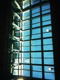 Low angle view of modern building