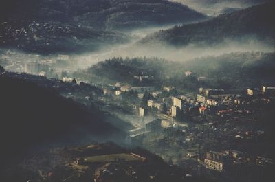 Aerial view of a city