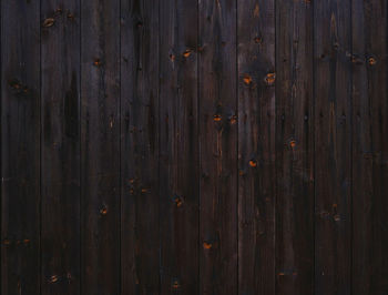 Full frame shot of wooden wall