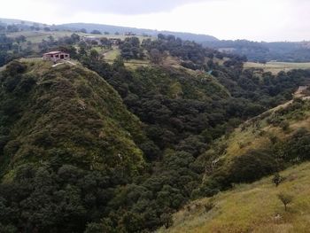 Scenic view of mountains