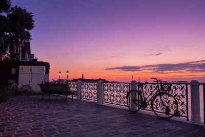 View of sky at sunset