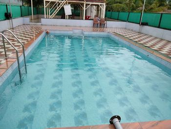 Swimming pool at resort