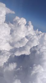 Low angle view of clouds in sky