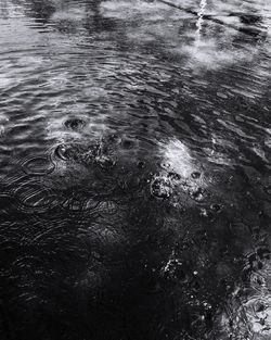 Full frame shot of rippled water