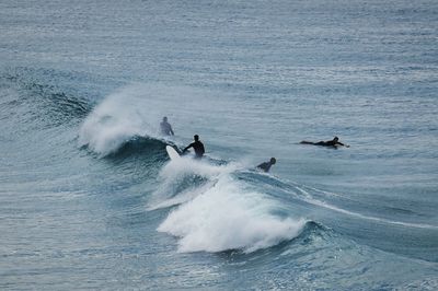 Waves in sea