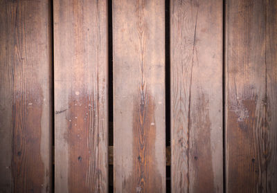 Full frame shot of wooden floor