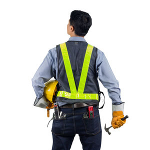 Man working on white background