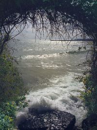Scenic view of sea