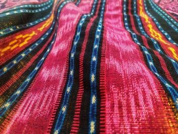 Full frame shot of multi colored pencils