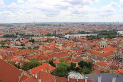 Aerial view of cityscape