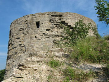 Low angle view of historical building