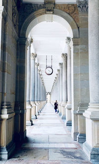 Corridor of building