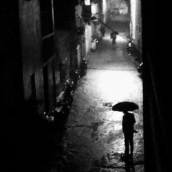 People walking in city