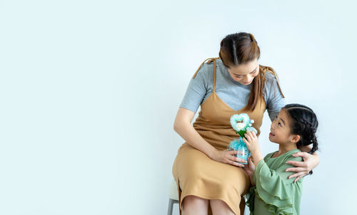 Mother and daughter