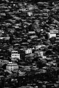 High angle view of cityscape