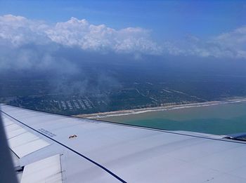 Aerial view of highway