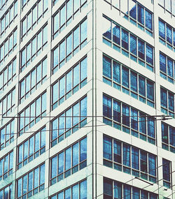 Full frame shot of modern building