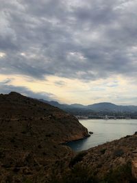 Scenic view of river against sky