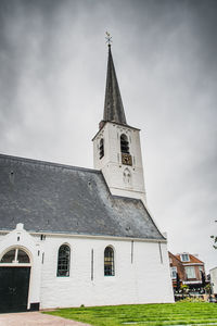 Low angle view of building against sky