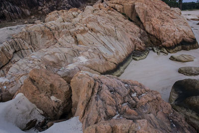 Rocks in water