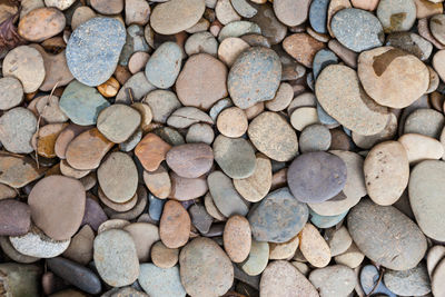 Full frame shot of stones