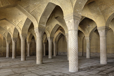 Low angle view of historical building