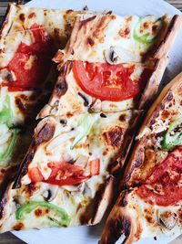 Close-up of pizza