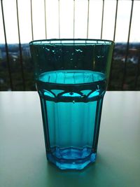 Close-up of drink on table