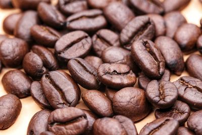 Full frame shot of coffee beans