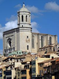 Low angle view of church against sky