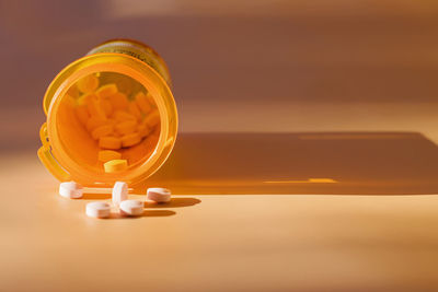 Close-up of pills