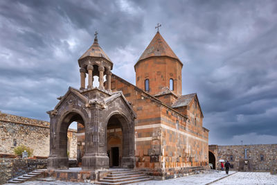 Low angle view of cathedral against sky