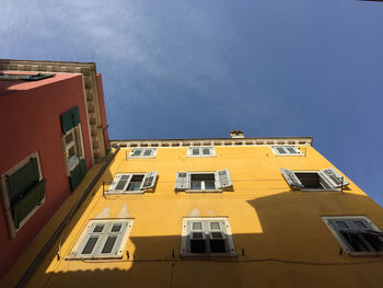 Low angle view of building against sky