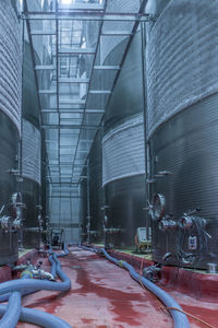 Stainless steel tanks for food industry