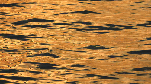 Full frame shot of rippled water