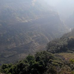 Scenic view of mountains