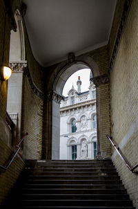 Low angle view of stairs