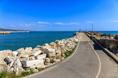 Panoramic view of sea against sky