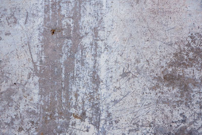 Close-up of snow on wall