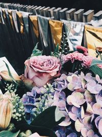 Close-up of roses