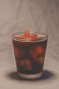 Close-up of drink on table