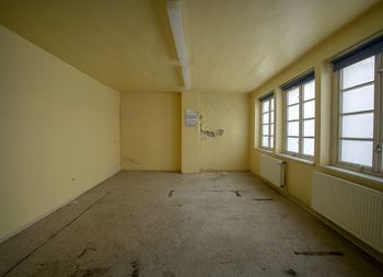 Interior of abandoned building