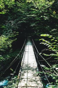 View of footbridge