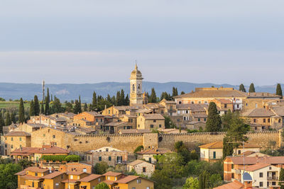 San quirico d'orcia a picturesque italian village