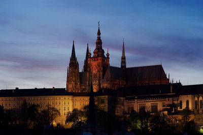 Cathedral of st vitus in the prague castle