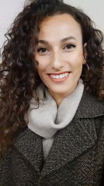 Portrait of a smiling young woman